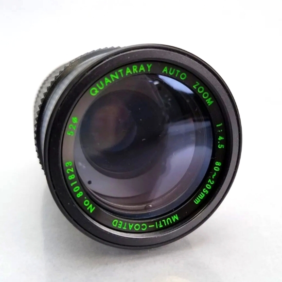 Quantaray Other - Quantaray Auto Zoom f/4.5 80-205mm Multi Coated Lens
